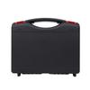 Caixa de ferramentas de hardware preta com logotipo de texto para impressão, bagagem portátil, bolsa de transporte de instrumentos de manutenção portátil, atacado de fábrica
