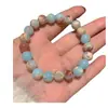 Pulsera de Piedra Shoushan Pulsera Pequeña Fresca con Diseño de Cuentas 2024 Nuevas Explosiones Pulsera de Color Contrastante para Novia Accesorios para Mujer