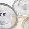 Filtro de Fregadero Tipo Sombrero de Paja de Acero Inoxidable para Cocina Rejilla de Drenaje de Piso para Baño Atrapador de Cabello Restos de Comida Rejilla de Piso Anti-Obstrucción Fuga