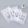 Bolsa con cremallera bolsa de embalaje transparente esmerilada comercio electrónico transfronterizo ropa ropa interior bolsa ziplock bolsa de plástico para comercio exterior al por mayor