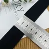 Banda Elástica de Sarga Doble Cara Negra de 1.5-5.0 cm, Bolsa de Cintura Deportiva Engrosada Encriptada sin Lanzadera, Accesorios para Cinturón