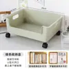 Caja de Almacenamiento de Libros Debajo del Escritorio con Ruedas, Caja de Libros Extraíble para Libros, Caja Artefacto para Dormitorio Estudiantil