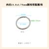 Chaveiro em forma de coração Cinco pontas Estrela Círculo Jóias Boneca Pingente Em Forma de Anel Aberto Fivela Hardware Acessórios de Decoração