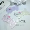 Nuevo Gatito Lindo Placa de Acrílico con Forma de Concha Pasador Llavero Hebilla de Zapato Parche Accesorios para Joyería DIY