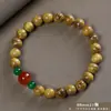 Pulsera de sándalo natural, sándalo Barbie, joyería estilo chino, accesorios para hombre y mujer, rosario, venta al por mayor