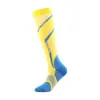 C Calcetines de compresión deportivos de venta caliente europeos y americanos, calcetines largos atléticos, calcetines para correr, calcetines elásticos, protectores de piernas y calcetines de presión