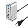 Cargador de Escritorio de Nitruro de Galio 600W Pantalla de Visualización Carga Rápida Pd 500W Cargador Multipuerto 440W Adaptador de Alta Potencia 320W