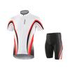 Traje de ciclismo de verano estampado de manga corta, transpirable, de secado rápido, para bicicleta de montaña, ajustado para hombre, serie Z10