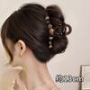 Pinza para el Cabello Grande Versátil de Lujo Ligero de Gama Alta para Mujeres, Pasador Exquisito de Nicho, Pinza de Tiburón Estable y Voluminosa Accesorio para el Cabello