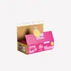 Caixa de Embalagem Rasgável Extra Forte, Caixa Colorida Fácil de Abrir, Caixa de Avião para Entrega Expressa Não Adesiva, Design Simples, Caixa de Papel Colorida Impressa para Joias