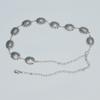 Cadena de cintura metálica estilo étnico retro tallada en plata antigua, cinturón decorativo para vestido de chica hot, pantalones