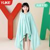 Toalla de baño para niños capa con capucha para niñas bata de baño absorbente de secado rápido bata especial para nadar y baño para niñas bata portátil al por mayor