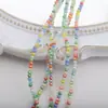 Aproximadamente 2 mm cuentas de cristal cuentas planas cuentas de rueda cuentas de vidrio cuentas para enhebrar DIY pulsera hecha a mano collar pendientes cuentas espaciadoras materiales