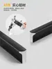 Manija Moderna Minimalista para Puerta de Armario Negra Herrajes para Puerta de Gabinete de Cocina Cajón Manija de Puerta de Gabinete Grande