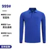 Directamente de la Fábrica de Origen, Playeras Polo Personalizadas con Cuello de Solapa, Mangas Largas, Ropa de Trabajo Corporativa, Camisas Culturales con Texto Impreso y Logotipo Bordado