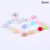 Manicura Colorida Aurora AB Camelia Hielo Transparente Estéreo Rosa Accesorios para Uñas Adornos de Manicura de Resina Venta al por Mayor