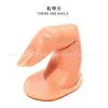 Mano Protésica para Práctica de Uñas, Mano Protésica Flexible y Moldeable, Modelo de Mano Izquierda para Posicionamiento de Uñas, Mano Protésica de PVC para Entrenamiento de Uñas