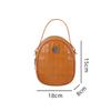Bolso de Mano Pequeño de Cuero de Primera Capa Curtido al Vegetal Estilo Nuevo 2026 Bolso de Mujer Rombo Bolso de Hombro Cruzado Casual de Moda 88806