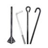 Parafusos de Chão Aço Carbono Q235B em Forma de 7 em Forma de 9 em Forma de L Manípulo de Guarda-chuva Soldagem Galvanizado Parafusos de Pé Parafusos de Pé Embutidos