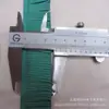 Produção e processamento de corda de couro, borla de veludo coreano, pendente de orelha, veludo dupla face, fileira de 3 cm de largura, Atacado