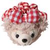 Cuerda para el pelo de oso Duffy de dibujos animados linda, lazo de cuadros, muñeca de corazón de chica dulce, cuerda para el pelo dulce, accesorio para la cabeza