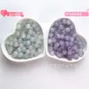 Novas Miçangas de Vidro que Mudam de Cor com Luz UV da Moda para Transmissão ao Vivo, Pulseiras de Miçangas Artesanais DIY, Miçangas Soltas, Materiais no Atacado