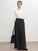 [Selección Premium] Camisa de Media Botonadura Fácil de Cuidar Sin Planchar para Mujer, Nuevo Estilo de Principios de Otoño, Corte Holgado, Chaqueta Camisa de Manga Larga