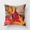 Funda de Almohada de Poliéster con Estampado de Planta Tropical de Moda Oficina Funda de Cojín para Sofá de Tela Hogar Funda de Almohada de Poliéster