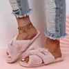 Estação independente transfronteiriça 2021 outono e inverno novo comércio exterior sapatos femininos europeus e americanos tamanho grande salto baixo chinelos de algodão fabricantes atacado