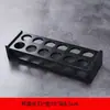 Juego de Vasos Espesos de 30ml para Bar B52 Vasito para Shots Cortos Imitación Bambú Juego de Madera Maciza