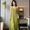 Vestido de tirantes plisado estilo Hepburn para vacaciones en la playa, Ropa de verano holgada y casual, Vestido de longitud media para mujer