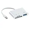 Fabricante original lector de tarjetas para teléfono móvil tipo mayorista conexión a teléfono móvil tipo c cable adaptador de tarjeta SD TF adaptador para leer unidad USB