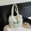 2025 Nuevo Estilo Coreano Estilo Ins Bolso de Hombro de Aspecto Caro Estudiante Fiesta Gran Capacidad Ligero Casual Bolso Tote para Viajar