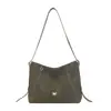 Bolso de Axila Retro de Nicho de Moda y Estilo para Mujer, Nuevo Modelo Otoño e Invierno 2025, Gran Capacidad, Versátil para el Viaje Diario, Bolso de Hombro Único Cruzado