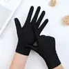 Guantes de Protección Solar para Mujer, Protección UV, Estilo Delgado de Verano, Pantalla Táctil, Bordados, para Conducir, Ciclismo, Vehículos Eléctricos, Longitud Extendida, Transpirables con Sensación de Hielo