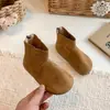 Botines Suaves para Niños Botas Cortas Martin Estilo Coreano Otoño/Invierno Zapatos para Niños 2026 Estilo Nuevo Niñas Bebé Botas Birkenstock