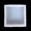 Molde de silicona para hacer gotas de pegamento, grande, cuadrado, rectangular, con diseño de libro de amor, ideal para decorar el hogar.