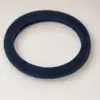 2026 Novo Elástico de Borracha Espesso e de Alta Elasticidade para Prender Cabelo de Mulheres, Corda de Cabelo com Argola de Toalha de Nylon para Rabos de Cavalo Altos, Acessório de Cabelo