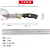 [Procesamiento Personalizado] Cuchillo de Supervivencia para Exteriores Táctico Acero de Tres Componentes de Alta Dureza Herramienta Portátil de Supervivencia para Camping