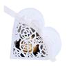Vendido Amazon Ribbon Rose Laser Oco Candy Box Casamento Feriado Pink Chocolate Carton Atacado