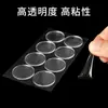 Mano de muñeco de palo fuerte no verter pegamento diy pegamento de puntos sin costuras acrílico transparente adhesivo de doble cara dispensación de pegamento para globos de boda