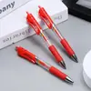 Bolígrafo de gel de presión simple K35 para estudiante examen 0.5 punta redonda negro bolígrafo de firma oficina rojo bolígrafo venta al por mayor