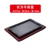 Plancha de hierro fundido teppanyaki plato de parrilla redondo comercial plato de parrilla redondo para gas doméstico restaurante plato rectangular para bistec plato para pescado a la parrilla teppanyaki