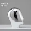 Maniquí de Cabeza para Tienda de Ropa, Soporte de Exhibición, Exhibidor de Ventana, Soporte para Pelucas, Cabeza de Maniquí Galvanizada para Sombreros de Hombre y Mujer