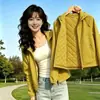 2026 Nueva Chaqueta con Capucha para Mujer Cintura Ajustada Adelgazante Ropa Exterior Otoño Corta para Exteriores Chaqueta Softshell Chaqueta Ajustada para Mujer Cuero