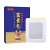 Parche Fuqi Bao Laohei para Alivio del Dolor de Cuello Abultado, Parche de Calentamiento con Artemisa para la Columna Cervical, Parche de Acupuntos, 10 Parches, Parche de Moxibustión, Parche para Alivio del Dolor