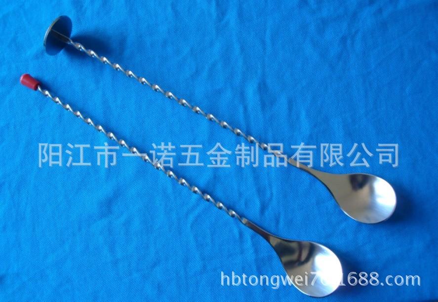 B-022FH调酒勺酒具调酒棒搅拌棒调酒针搅拌器长28宽3C