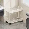 Estante de Almacenamiento para Baño, Estante Multicapa para Detergente de Lavandería de Baño, Artefacto de Almacenamiento Multifuncional Removible para Inodoro y Balcón