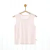 Chaleco de Verano Fino de Modal para Niños y Niñas, Camiseta sin Mangas, Top Liso sin Mangas