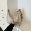 Bolso Tote de Cadena de Moda de Verano para Mujer 2026 Nuevo Simple Diario Texturizado Casual Vintage de Hombro Único Cruzado